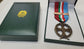 Croce Medaglia Operazione Domino con scatola Repubblica Italiana
