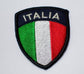 Toppa scudetto Italia ricamata vari colori