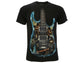 T-shirt Chitarra elettrica teschi Glow