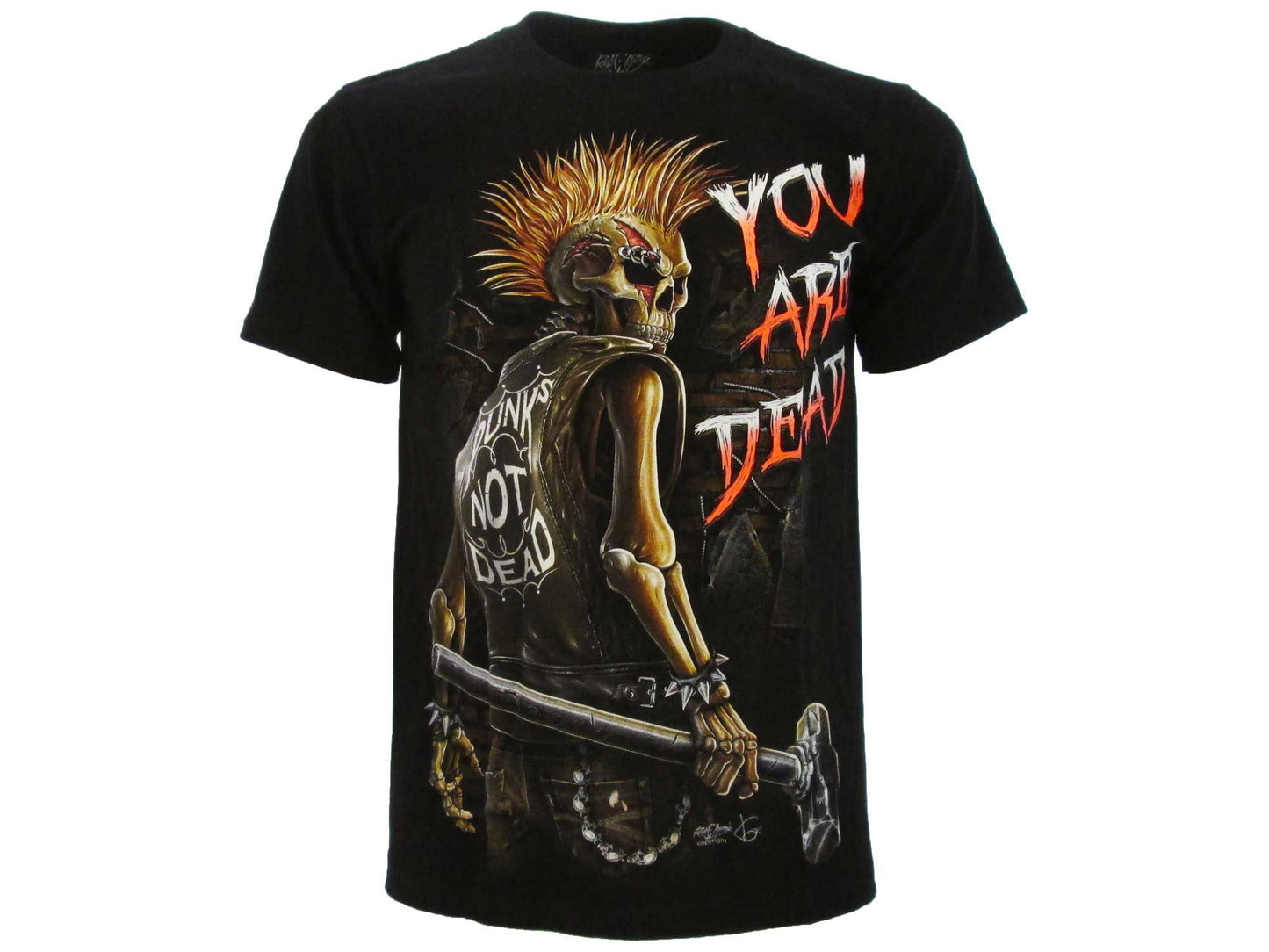 T-shirt You are death Glow